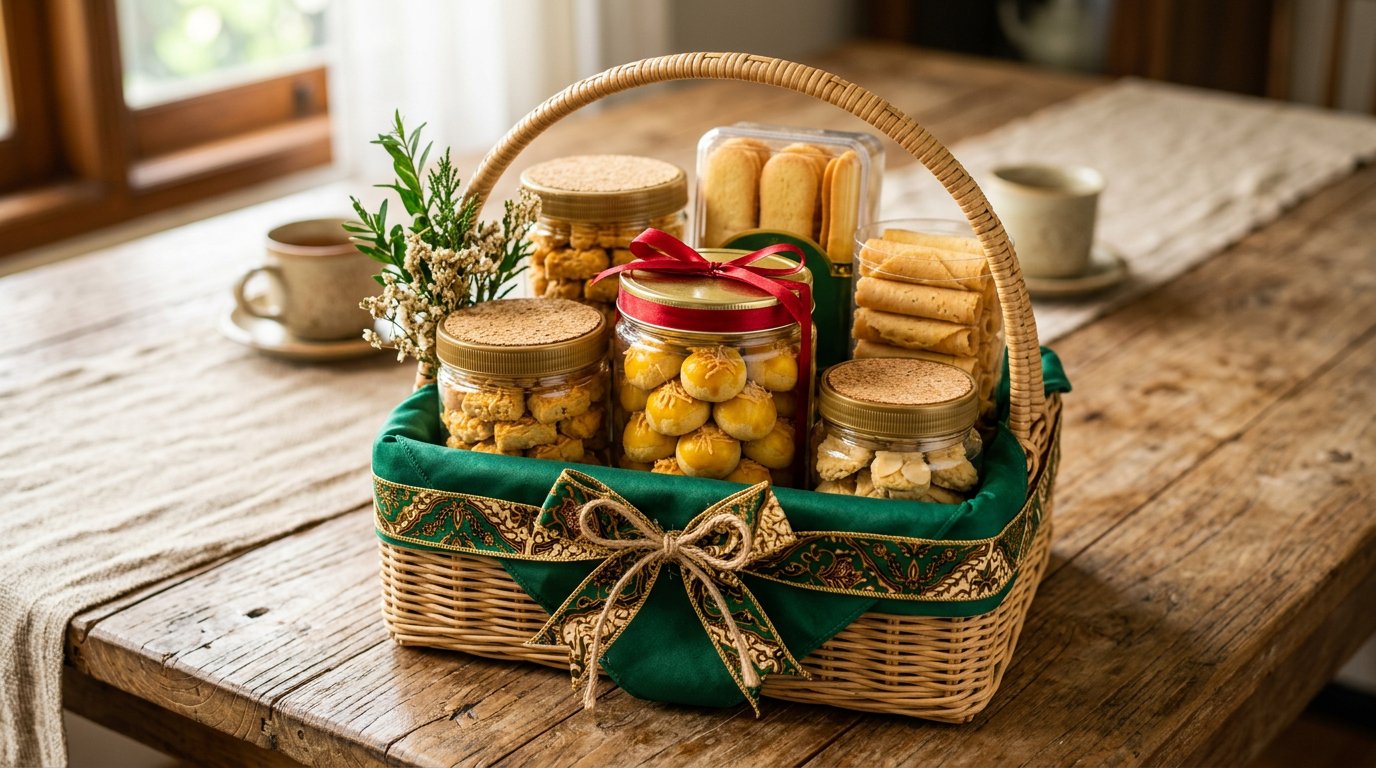 5 Rekomendasi Hampers Kue Kering Lebaran Premium