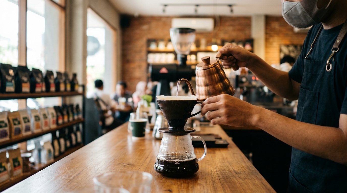 Otten Coffee Semarang dan Roaster Kopi Lokal